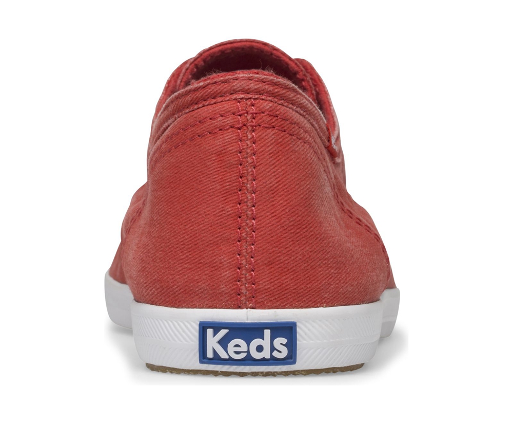 Slip On Γυναικεια - Keds Chillax Seasonal - Κοκκινα - ICLPE3280